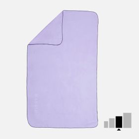 Decathlon Nabaiji Lila 80x130 cm Mikrofiber Havlu