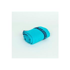 Decathlon Nabaiji M Boy Mavi Yeşil 60 X 80 cm Çift Taraflı Mikrofiber Havlu