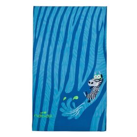 Decathlon Nabaiji Mavi L Boy 80 X 130 CM Pembe Mikrofiber Havlu