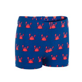 Decathlon Nabaiji Mavi Yengeç Baskılı Bebek Boxer Mayo