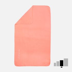 Decathlon Nabaiji Mercan Rengi 80x130 cm Mikrofiber Deniz Havlusu