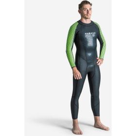 Decathlon Nabaiji OWS 500 2/2 Siyah Yeşil Erkek Neopren Wetsuit