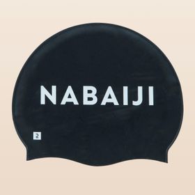 Decathlon Nabaiji Siyah Silikon Yüzücü Bonesi