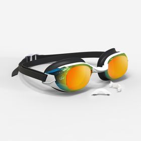 Decathlon Nabaiji Siyah Turuncu Aynalı Camlar Bfit Yüzücü Gözlüğü