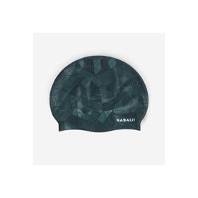 Decathlon Nabaiji Siyah Yeşil Silikon Havuz Bonesi