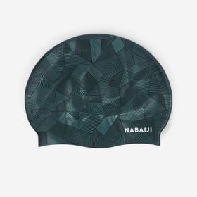 Decathlon Nabaiji Siyah Yeşil Silikon Havuz Bonesi