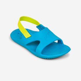 Decathlon Nabaiji Slap 100 Mavi Yeşil Çocuk Sandalet