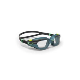 Decathlon Nabaiji Spirit Siyah Mavi Şeffaf Camlar Çocuk Yüzücü Gözlüğü