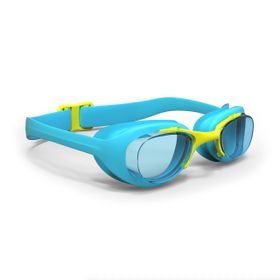 Decathlon Nabaiji Xbase Mavi Sarı Şeffaf Camlar Çocuk Yüzücü Gözlüğü