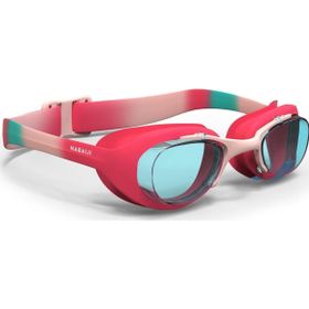 Decathlon Nabaiji Xbase Pembe Mavi Şeffaf Camlar Çocuk Yüzücü Gözlüğü