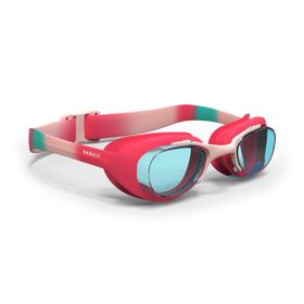 Decathlon Nabaiji Xbase Pembe Mavi Şeffaf Camlar Çocuk Yüzücü Gözlüğü