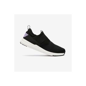 Decathlon Newfeel Kadın Siyah Lila Pw 160 Slip-On Yürüyüş Ayakkabısı