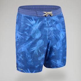 Decathlon Olaian 100 Mavi Uzun Boardshort