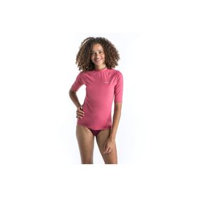 Decathlon Olaian 100 Pembe Uv Korumalı Kadın T-Shirt