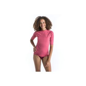 Decathlon Olaian 100 Pembe Uv Korumalı Kadın T-Shirt