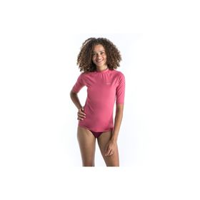 Decathlon Olaian 100 Pembe Uv Korumalı Kadın T-Shirt