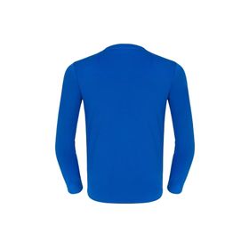 Decathlon Olaian 100 Uzun Kollu Uv Korumalı Mavi Baskılı Çocuk Sörf T-shirt