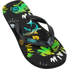 Decathlon Olaian 120 Siyah Çocuk Parmak Arası Terlik