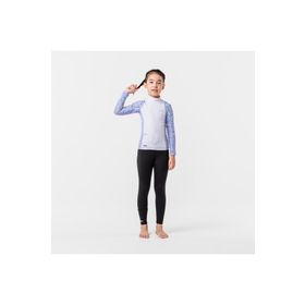 Decathlon Olaian 500 Siyah Uv Korumalı Çocuk Taytı