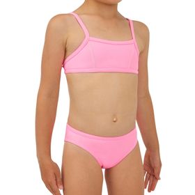 Decathlon Olaian Bali 100 Pembe Çocuk Bikini
