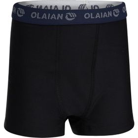 Decathlon Olaian Bx Surf Siyah Çocuk Boxer Mayo