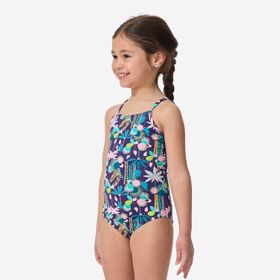 Decathlon Olaian June Hanalei 100 Kız Çocuk Mayo