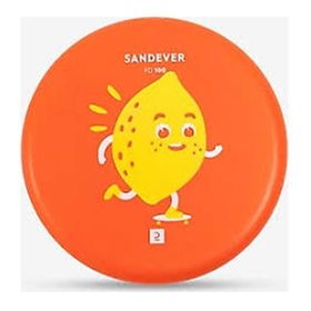 Decathlon Olaian Kırmızı Limon Desenli Soft Frizbi