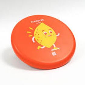 Decathlon Olaian Kırmızı Limon Desenli Soft Frizbi