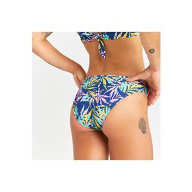 Decathlon Olaian Nina Mavi Desenli Kadın Standart Kesim Bikini Altı