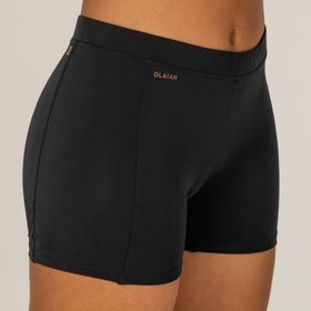 Decathlon Olaian Reva Sörf Şort Kesim Siyah Bikini Altı Kadın