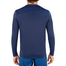 Decathlon Olaian Water Mavi Erkek Uv Korumalı Tişört