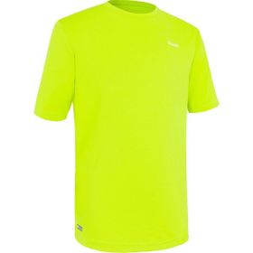 Decathlon Olaian Yeşil Çocuk Uv Koruması Sağlayan Kısa Kollu Sörf T-shirt