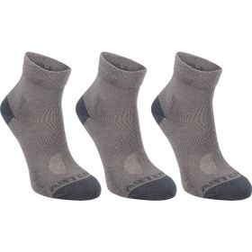 Decathlon Orta Boy Konçlu 3 Çift Gri Rs160 Artengo Çocuk Tenis Çorabı
