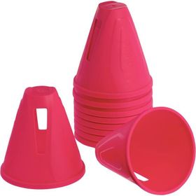 Decathlon Oxelo 10'lu Turuncu Slalom Konisi