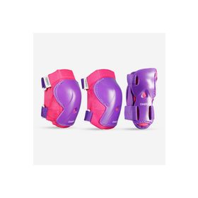 Decathlon Oxelo Play Pembe Çocuk Paten Destek Seti