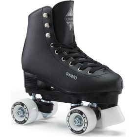 Decathlon Oxelo Siyah QUAD 100 Artistik Paten