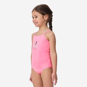 Decathlon Pembe - 100 HANALEI Çocuk Yuvarlak Yaka Mayo
