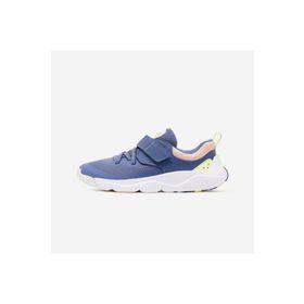 Decathlon Playful Fast Mavi Pembe Cırt Cırtlı ve Elastik Bağcıklı Çocuk Spor Ayakkabı