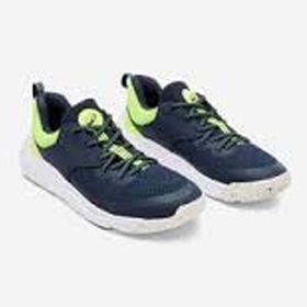 Decathlon Playful Fast Mavi Sarı Çocuk Bağcıklı Spor Ayakkabı