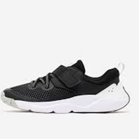 Decathlon Playful Fast Siyah Cırt Cırtlı ve Elastik Bağcıklı Çocuk Spor Ayakkabı
