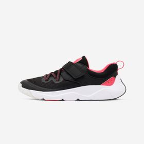 Decathlon Playful Fast Siyah Pembe Bağcıklı Çocuk Spor Ayakkabı