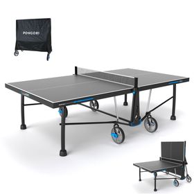 Decathlon Pongori Dış Mekan Siyah PPT 930 Masa Tenisi Masası