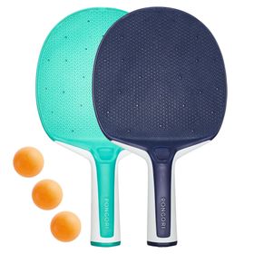Decathlon Pongori PPR 130 2 Raket ve 3 Toptan Oluşan Masa Tenisi Seti