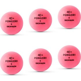 Decathlon Pongori TTB 100 6 Adet Pembe Masa Tenisi Topu