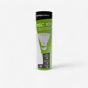Decathlon PSC 100 Orta Boy 6'lı Paket Sarı Perfly Plastik Badminton Topu