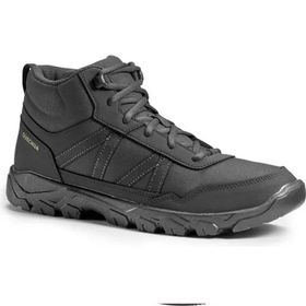 Decathlon Quechua Gri Bej Nh100 Mid Erkek Outdoor Ayakkabı