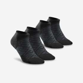 Decathlon Quechua Hike 100 Siyah 2 Çift Kısa Konçlu Outdoor Çorap