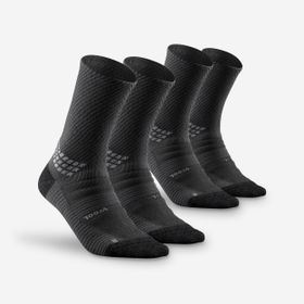Decathlon Quechua Hike 900 Uzun Konçlu Siyah 2 Çift Outdoor Çorap