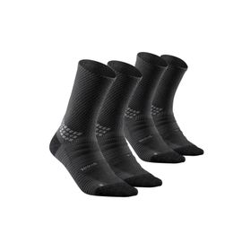 Decathlon Quechua Hike 900 Uzun Konçlu Siyah 2 Çift Outdoor Çorap