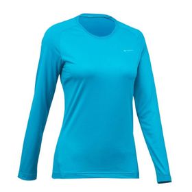 Decathlon Quechua MH-100 Turkuaz Kadın Outdoor Tişört